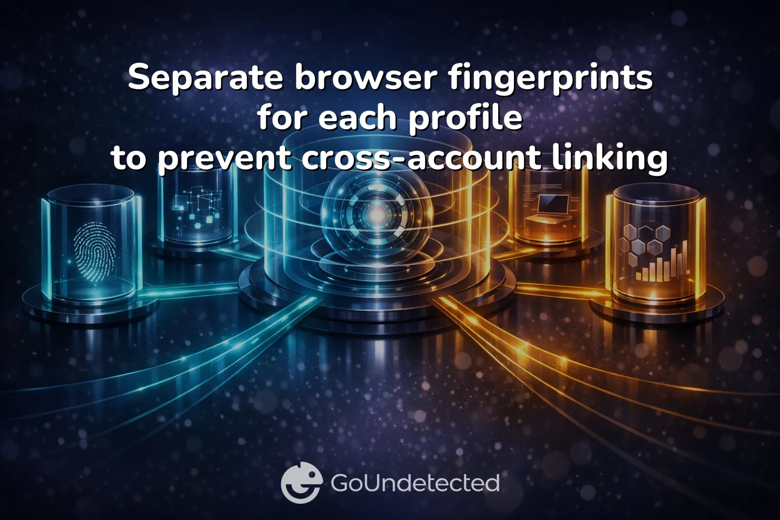 How to separate browser fingerprints for each profile to prevent cross-account linking