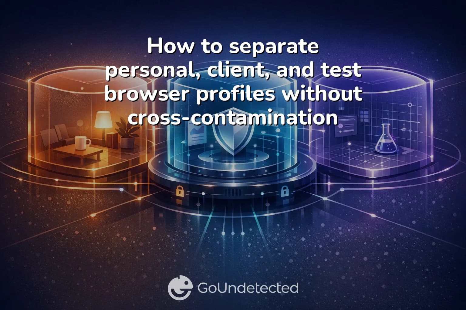How to separate personal, client, and test browser profiles without cross-contamination