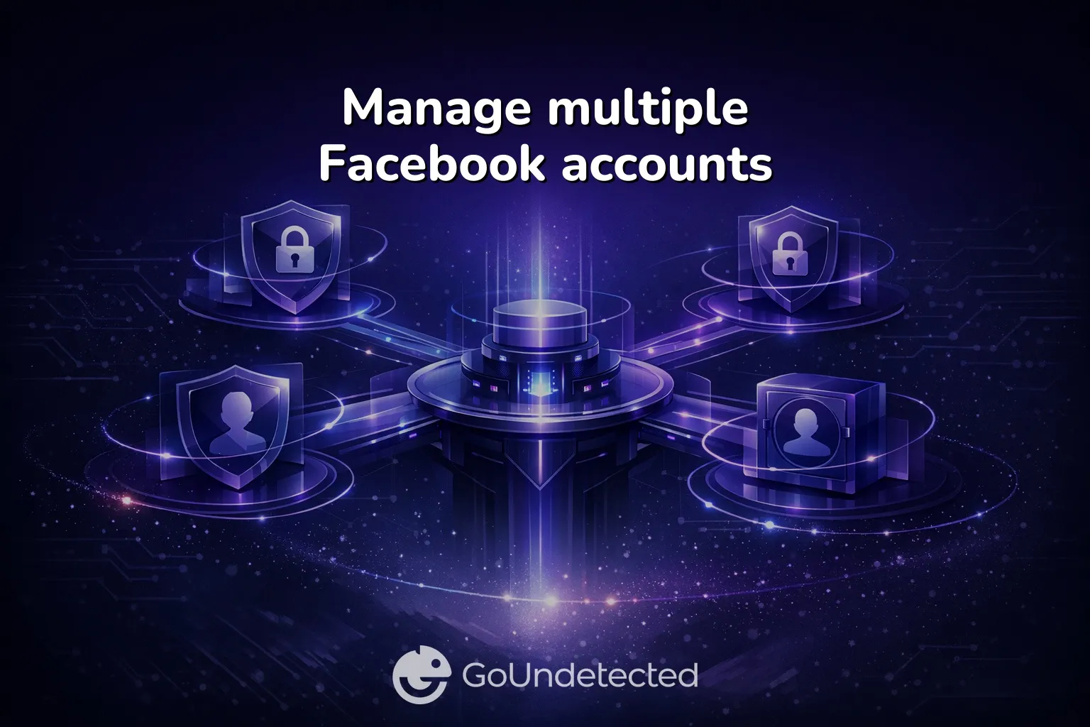 Manage multiple Facebook accounts