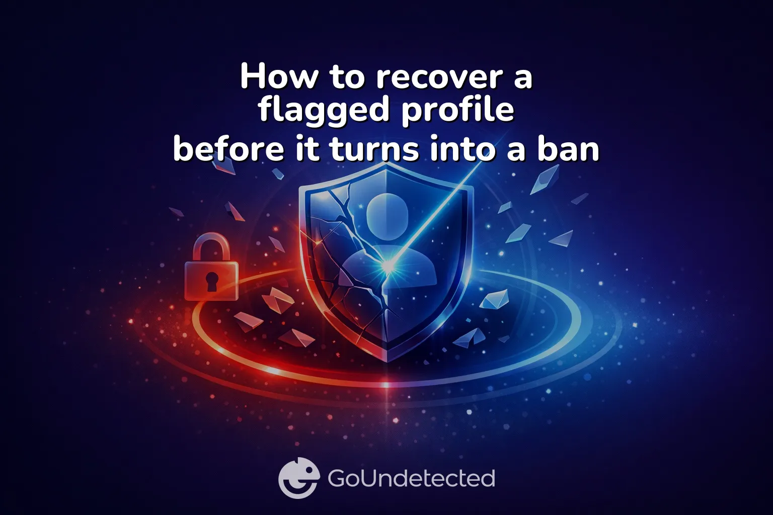 How to recover a flagged profile before it turns into a ban